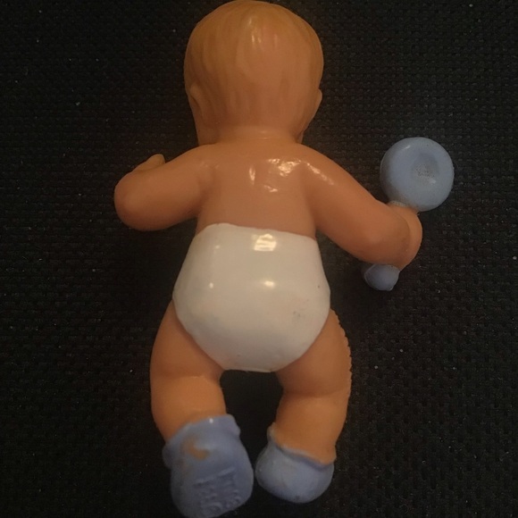 Vintage Bully Baby Doll with Rattle PVC Figure - Picture 2 of 4